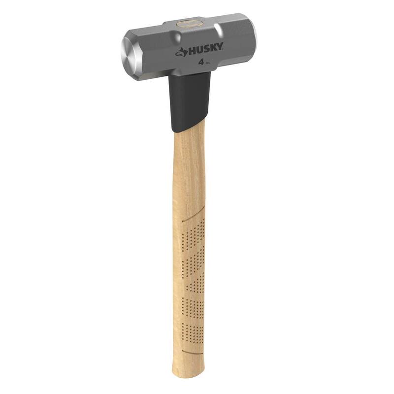 Martillo de ingeniero Husky de 4 lb con mango de nogal de 16 pulgadas - 34201