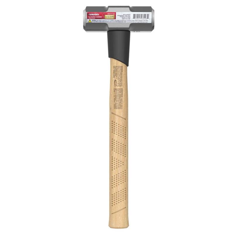 Martillo de ingeniero Husky de 4 lb con mango de nogal de 16 pulgadas - 34201