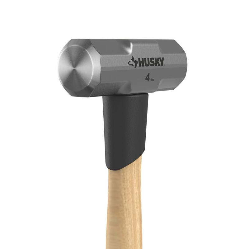 Martillo de ingeniero Husky de 4 lb con mango de nogal de 16 pulgadas - 34201