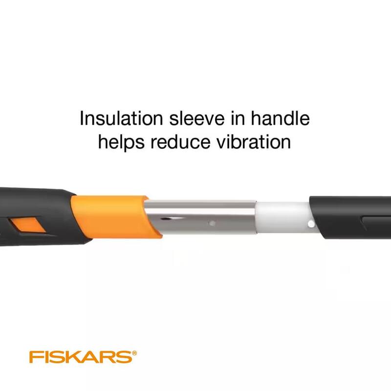 Mazo de acero forjado Fiskars IsoCore de 10 lb con mango de núcleo de fibra de vidrio de 36 pulgadas - 1067454.