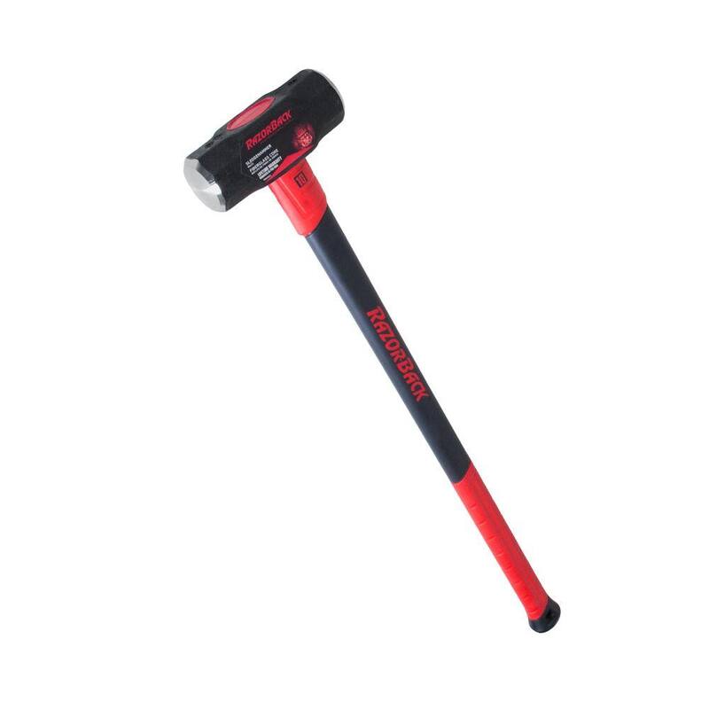 Maza de 10 lb. Razor-Back con mango de fibra de vidrio de 34 pulgadas - 3115000