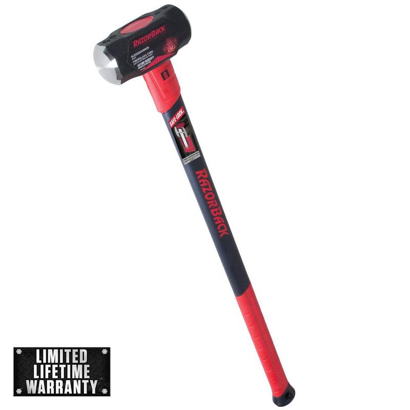 Martillo maza Razor-Back de 8 lb con mango de fibra de vidrio de 34 pulgadas - 3113000