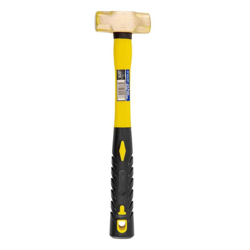 Martillo de mango de fibra de vidrio de 1 libra de latón Stark (paquete de 5) - 15159x5-H