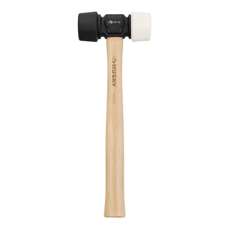 Mazo de 24 oz. de nogal y hickory de doble cara para golpear suavemente - N-H24AWBWHK