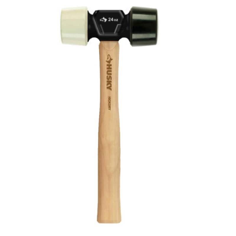 Mazo de 24 oz. de nogal y hickory de doble cara para golpear suavemente - N-H24AWBWHK