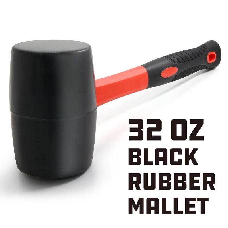 Martillo de goma Powerbuilt de 32 oz - 940195