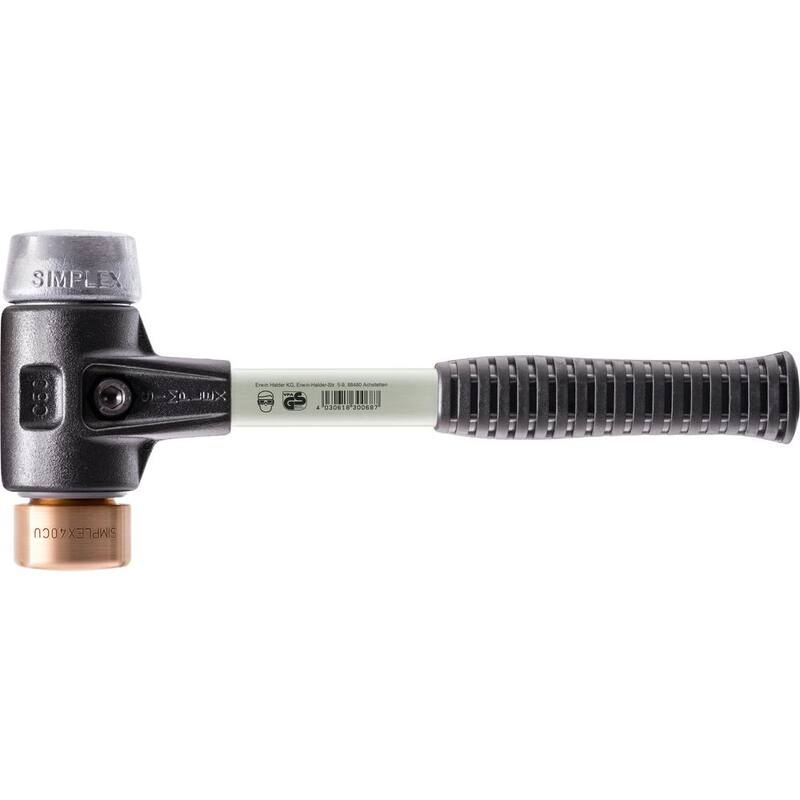 Halder Simplex 40 2.63 lbs. Mazo con mango de fibra de vidrio - 3749.040