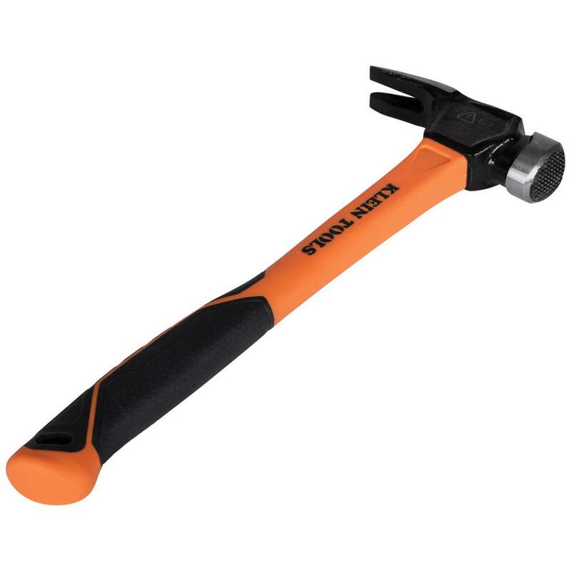 Martillo de garra de electricista con corte fresado - 832-26 de Klein Tools