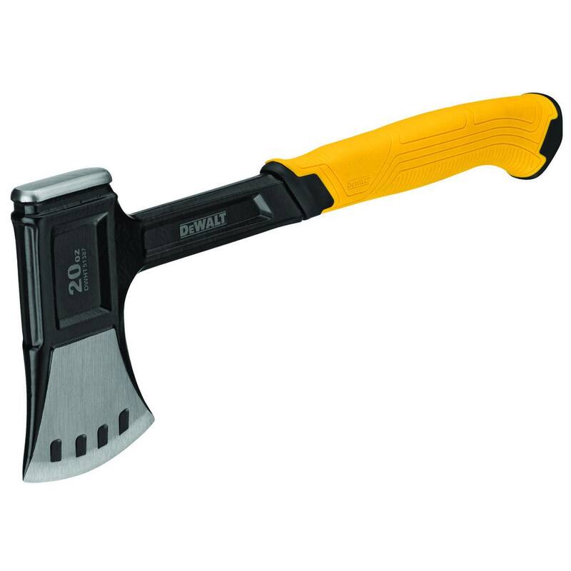 Hacha para campamento de acero de 20 oz con mango de 11-3/4 pulgadas de DEWALT - DWHT51387