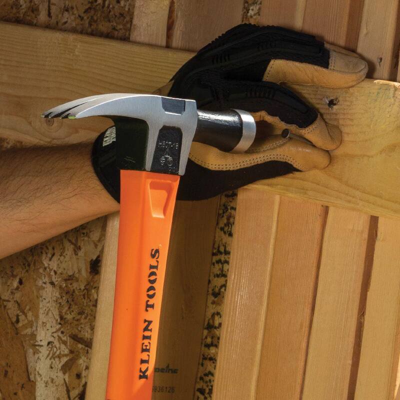 Martillo de garra recta de 15 pulgadas y 18 oz. - H80718 de Klein Tools