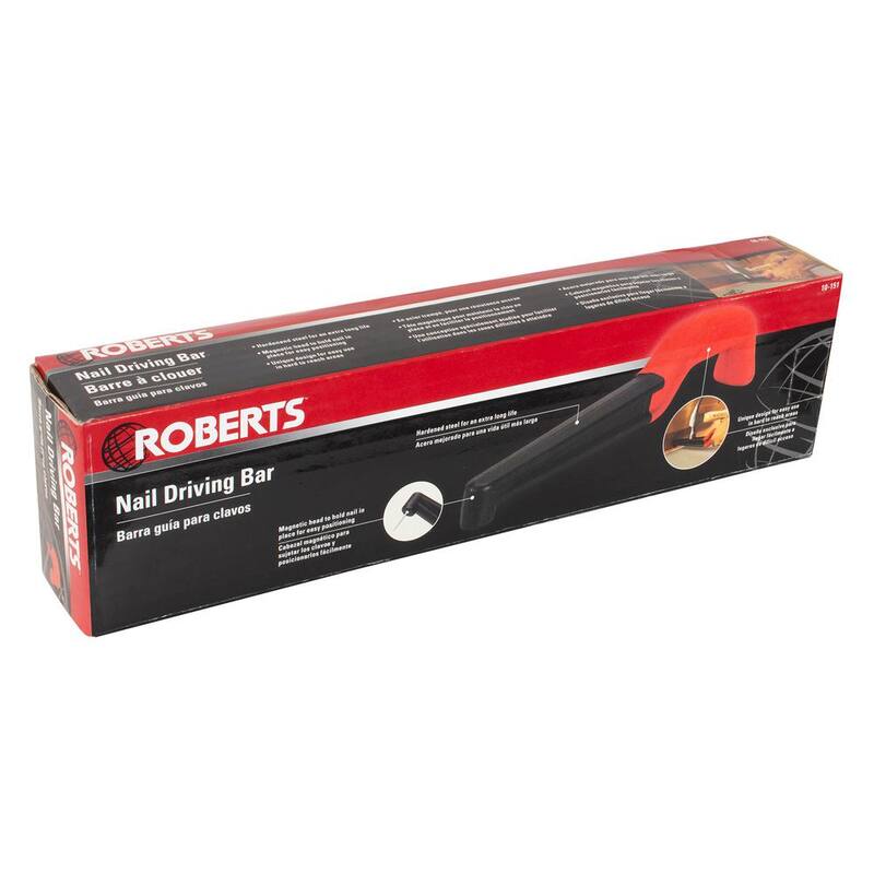 Barra de clavado ROBERTS con cabeza magnética - 10-151