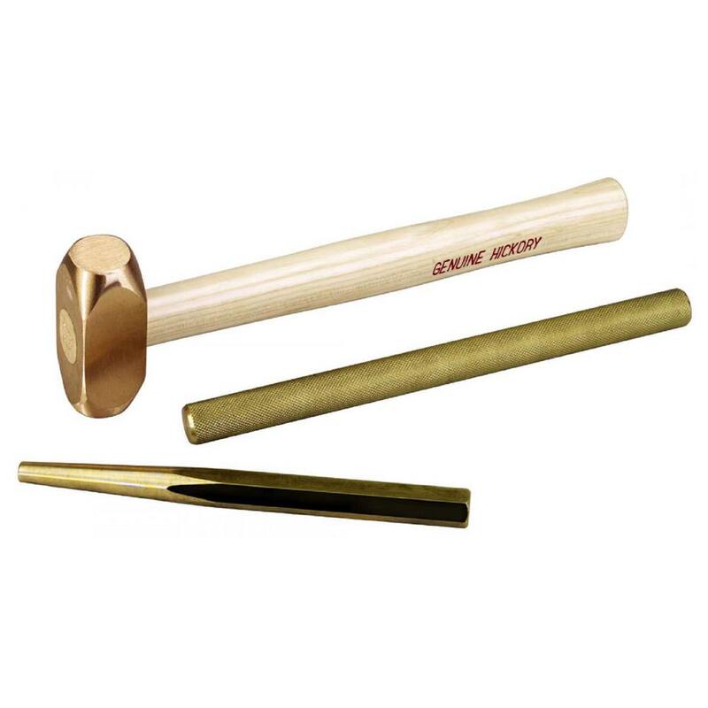 Set de martillo y punzones de latón Bosch - OTC4606