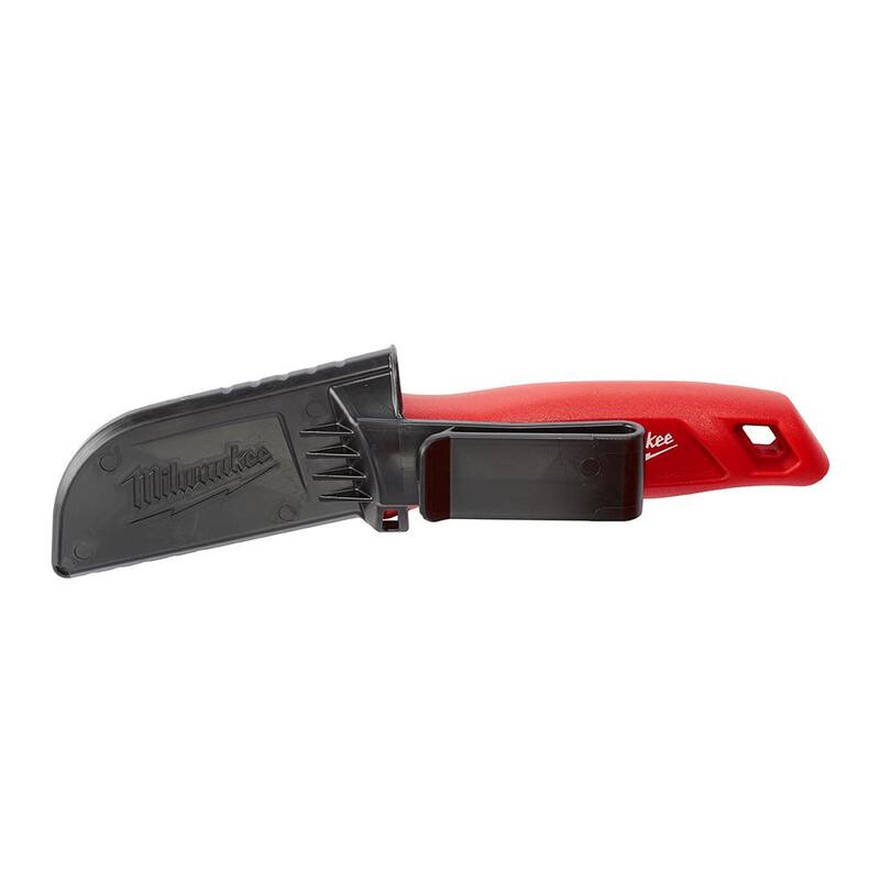 Martillo para liniero 4 en 1 de 36 oz. de Milwaukee con cuchillo Hawkbill de hoja fija - 48-22-9040-48-22-1925