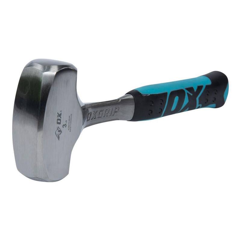 Martillo de Club Pro de 3 lbs. OX TOOLS con mango de goma - OX-P082703