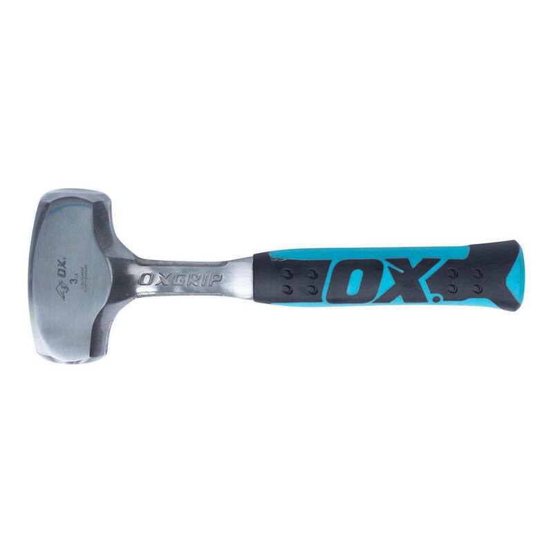 Martillo de Club Pro de 3 lbs. OX TOOLS con mango de goma - OX-P082703