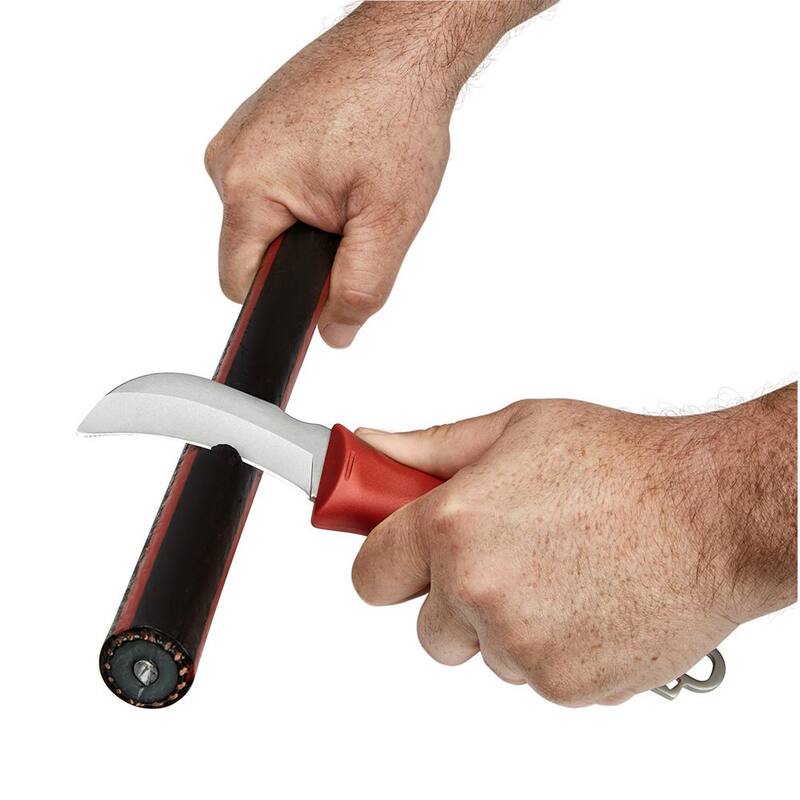 Martillo Lineman de 36 oz. 4-en-1 de Milwaukee con cuchillo de Lineman Hawkbill y anillo 3-en-1 STICKWORK - 48-22-9040-48-22-1924