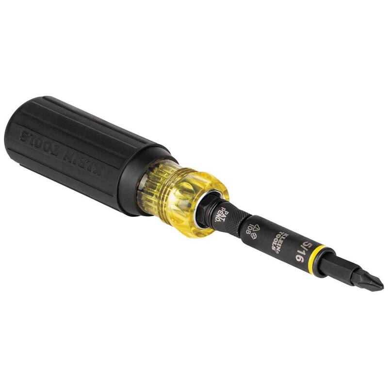 Desarmador / Llave para Tuerca Multiusos de Impacto de 11-en-1 de Klein Tools (32500HDR) - 32500HDR