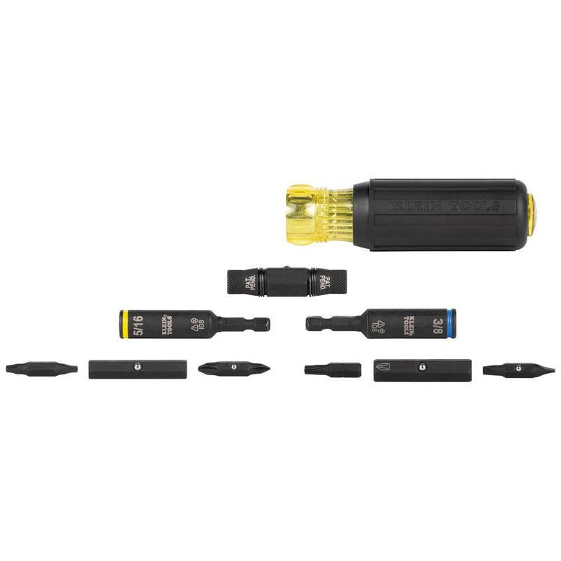 Desarmador / Llave para Tuerca Multiusos de Impacto de 11-en-1 de Klein Tools (32500HDR) - 32500HDR