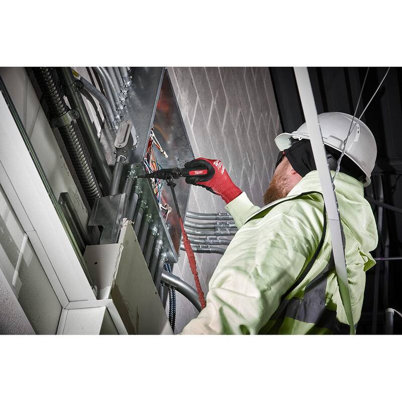 Milwaukee Destornillador de múltiples puntas para barrenar conductos de 7-1/1 pulgadas - 48-22-2870