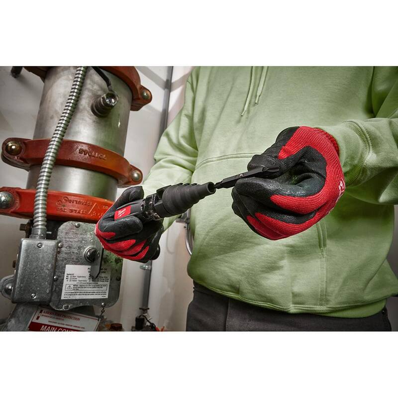 Milwaukee Destornillador de múltiples puntas para barrenar conductos de 7-1/1 pulgadas - 48-22-2870