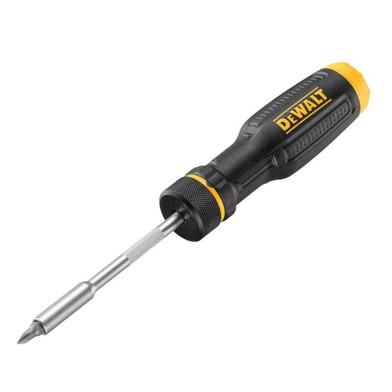 Juego de desarmadores de multiples puntas con trinquete DEWALT (11 piezas) - DWHT68002