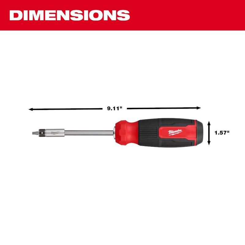 Destornillador multi-punta a prueba de manipulaciones Milwaukee de 27 en 1 - 48-22-2911
