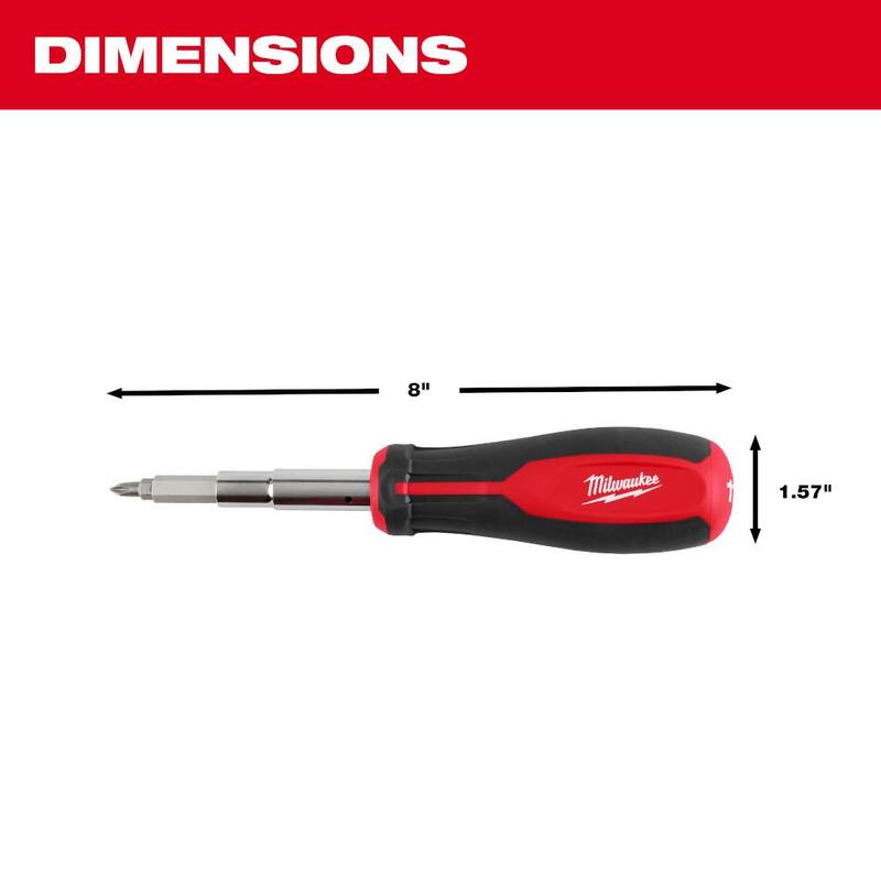 Desarmador multifuncional magnético de 11 en 1 de Milwaukee - 48-22-2914