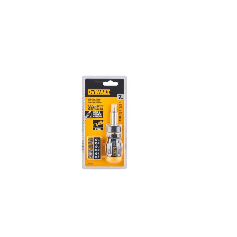 Juego de destornilladores de carraca multipuntas DEWALT (7 piezas) - DWHT68005
