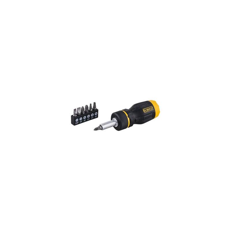 Juego de destornilladores de carraca multipuntas DEWALT (7 piezas) - DWHT68005