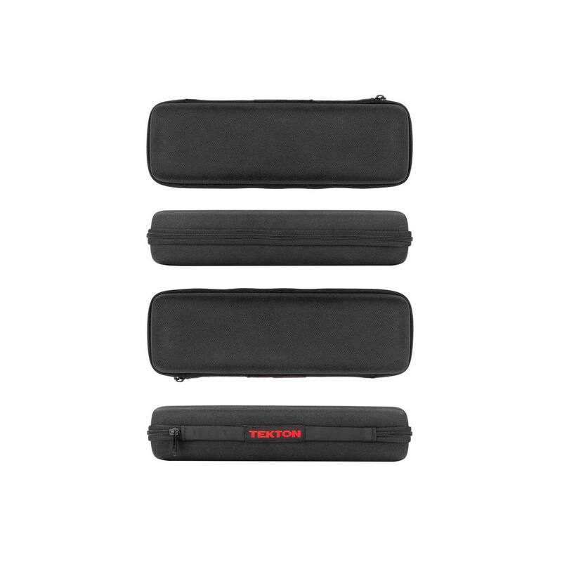 Juego de destornillador con combinación de puntas de seguridad de 1/4 de TEKTON con estuche, 37 piezas - DBH93102