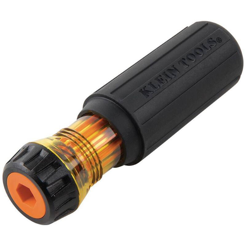 Destornillador aislado con hoja reversible de Klein Tools 2 en 1, #1 Phillips, 3/16 pulgadas de ranura - 32286