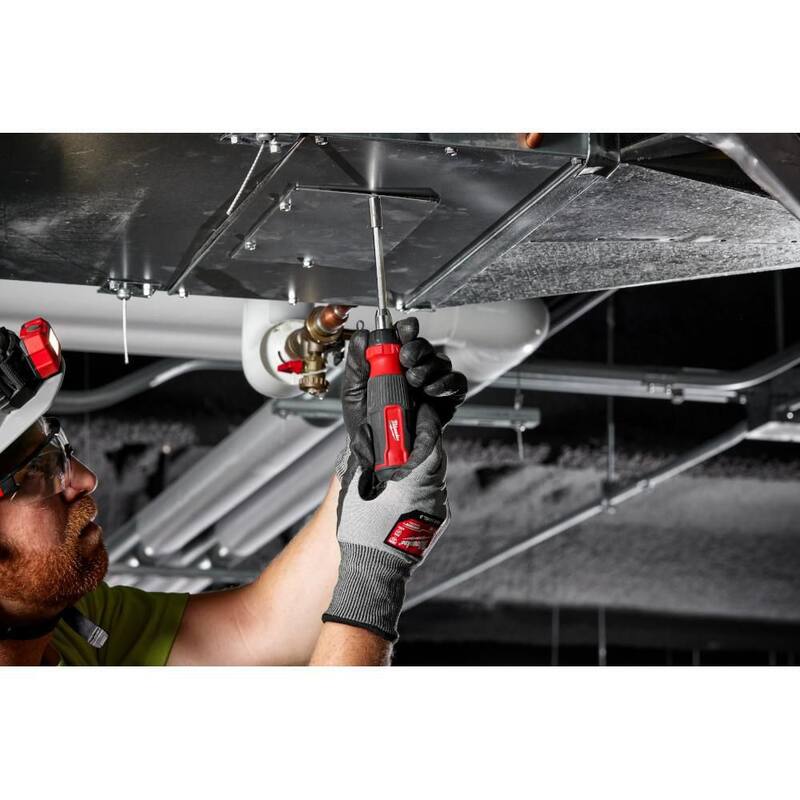 Milwaukee 14-en-1 Destornillador de múltiples bits con trinquete y cuchillo plegable 6-en-1 FASTBACK con hoja de propósito general (2 piezas) - 48-22-2903-48-22-1505