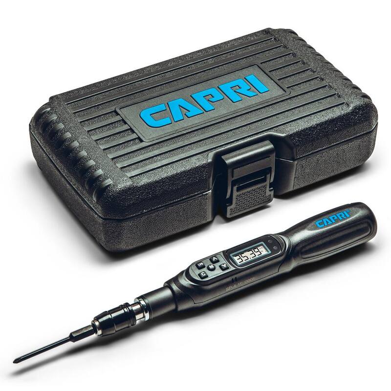 Herramienta de Torque Digital de Dirección Dual Certificada Capri Tools de 1.77 in./lbs a 35.39 in./lbs - 26000