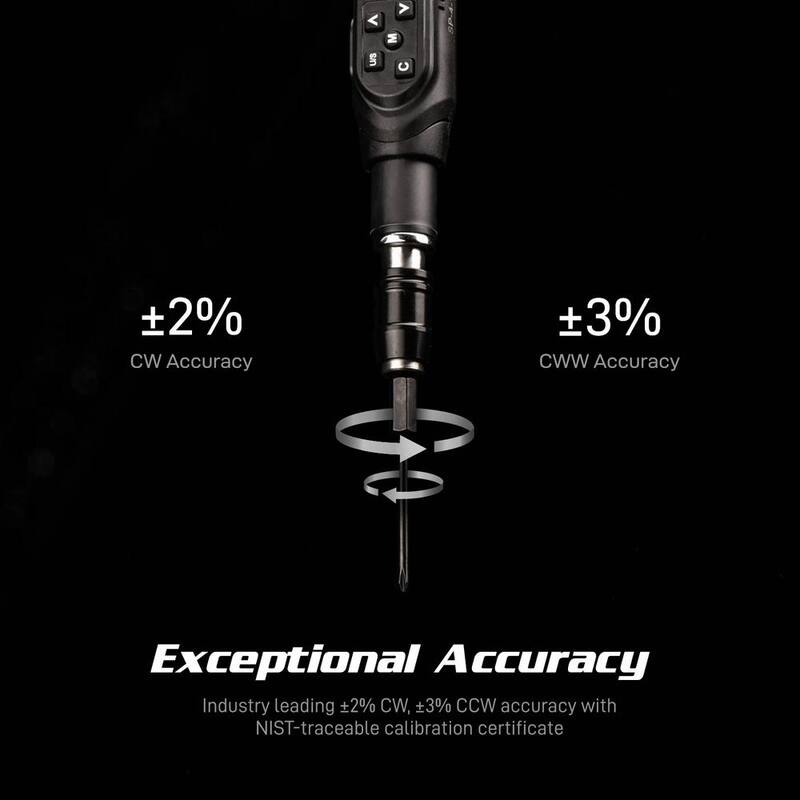 Herramienta de Torque Digital de Dirección Dual Certificada Capri Tools de 1.77 in./lbs a 35.39 in./lbs - 26000