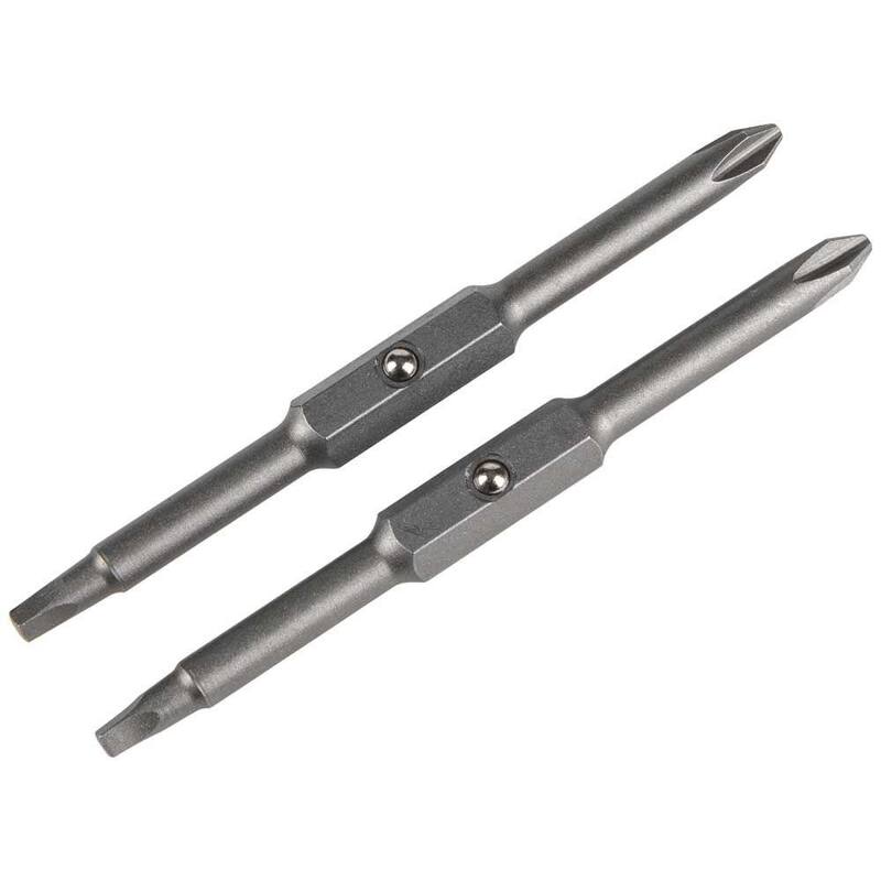 Klein Tools 3/16 pulg. y 1/4 pulg. Juegos de puntas de destornillador planas (2 piezas) - 32401
