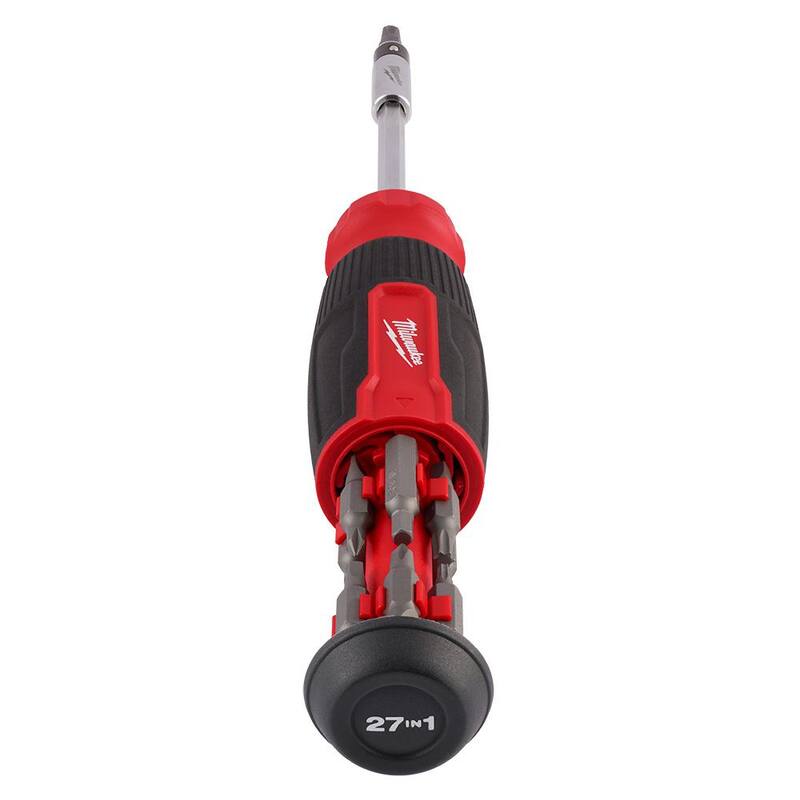 Desarmador multi-herramienta de 27 en 1 Milwaukee con cuchillos plegables multiusos Fastback de 6 en 1 con hoja de propósito general (paquete de 2) - 48-22-2901-48-22-1505