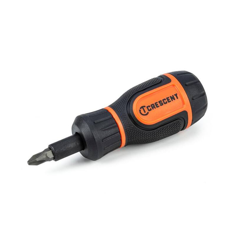 Desarmador multiusos con trinquete Crescent de 6 en 1 - CMBS61R