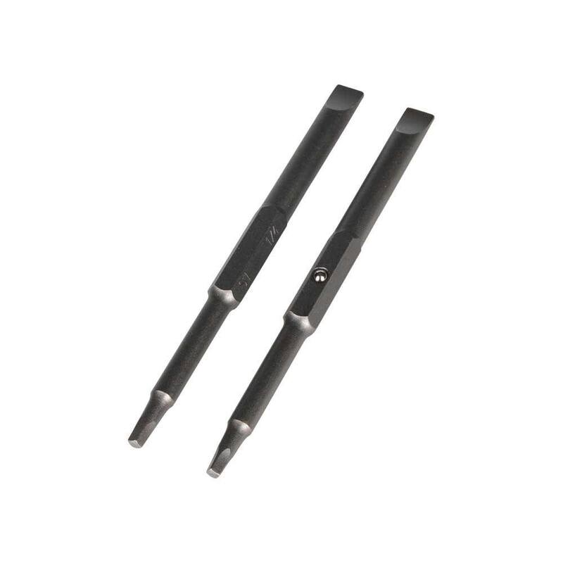 Herramientas Klein #1 Cuadrada y 1/4 pulgadas para puntas deslizantes (2 piezas) - 32411