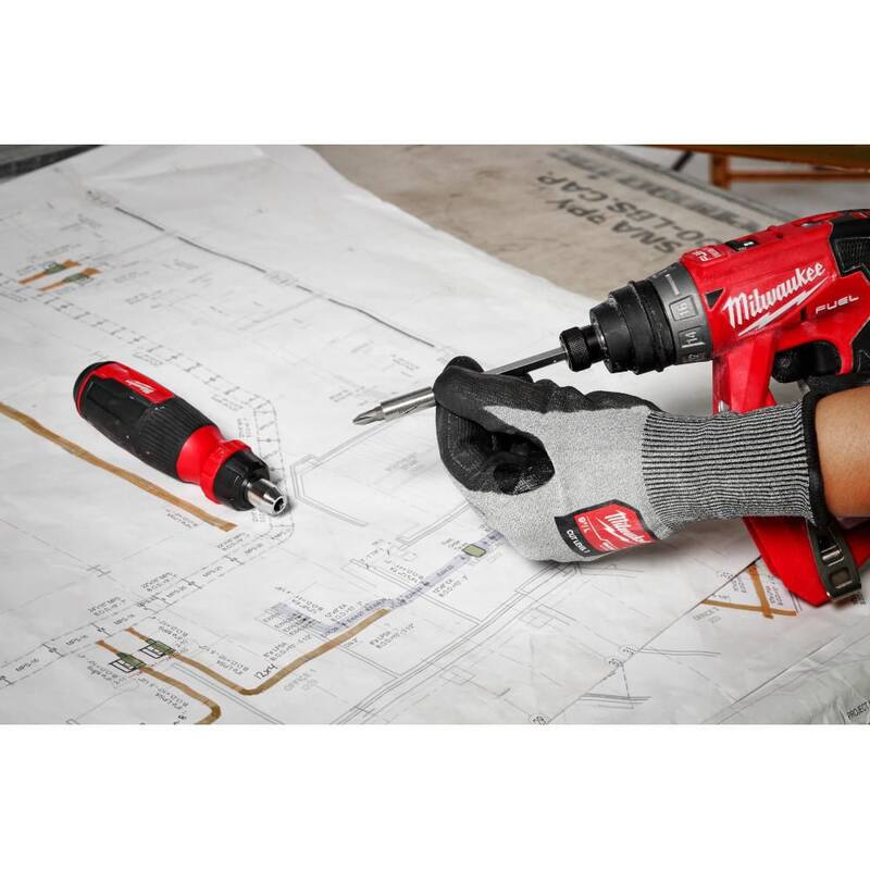 Desarmador con trinquete de 14 en 1 y desarmador hexagonal de 14 en 1 (paquete de 2 piezas) de Milwaukee - 48-22-2903-48-22-2908