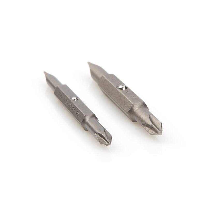 Destornillador Phillips/Slotted 6-en-1 TEKTON (#1 x 3/16 pulg., #2 x 1/4 pulg., Rojo) - DMS18010