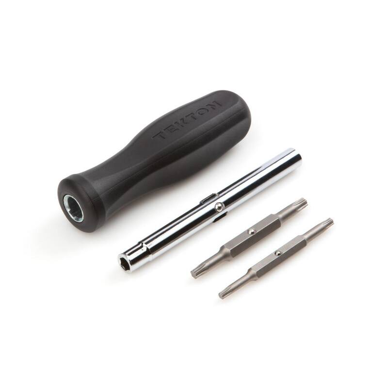 TEKTON T20 x T25, T27 x T30 Destornillador Torx 6 en 1 - DMS14005