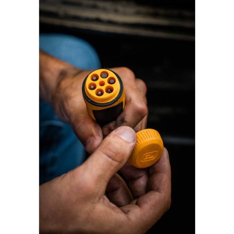 Desarmador de puntas múltiples con trinquete corto de 6 en 1 - 80061R