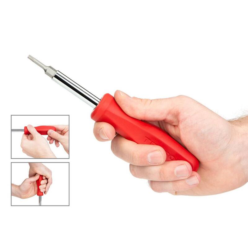Destornillador Torx de 6 en 1 TEKTON (T10 x T15, T20 x T25, Rojo) - DMS18012