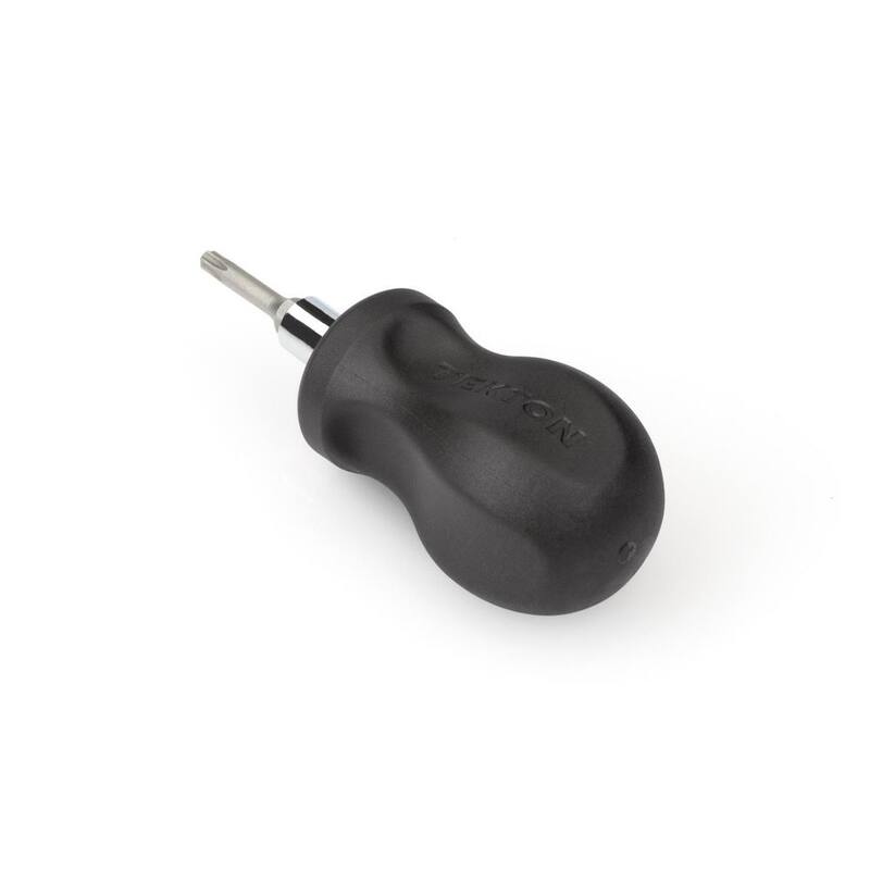 Destornillador Torx Stubby 3 en 1 (T15 x T20, Negro) - DMT13004