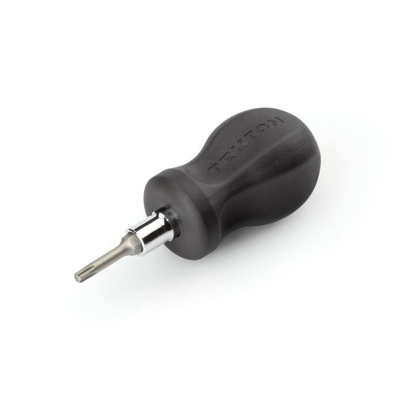 Destornillador Torx Stubby 3 en 1 (T15 x T20, Negro) - DMT13004