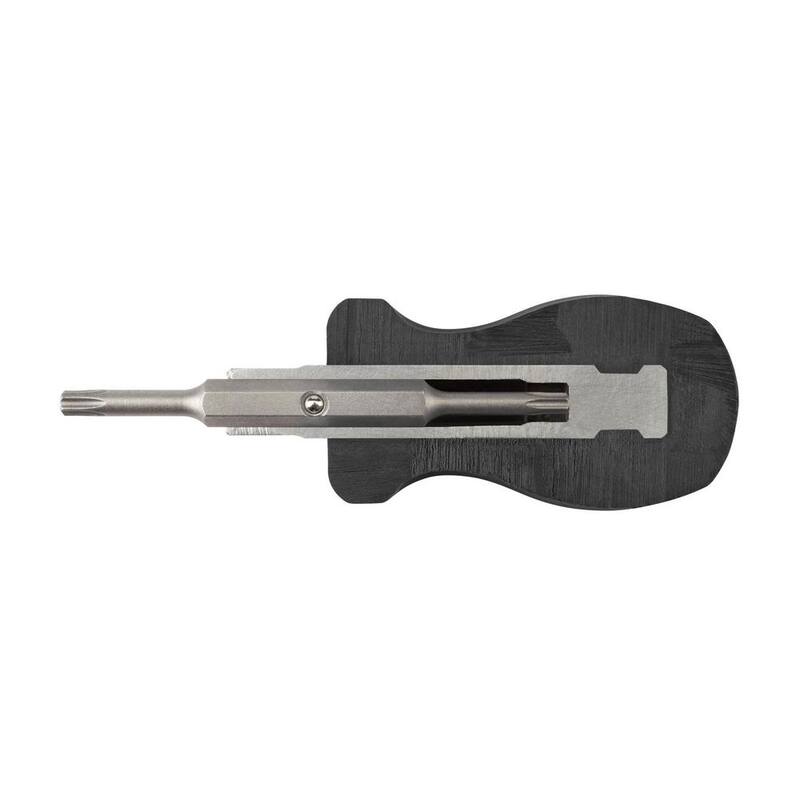 Destornillador Torx Stubby 3 en 1 (T15 x T20, Negro) - DMT13004