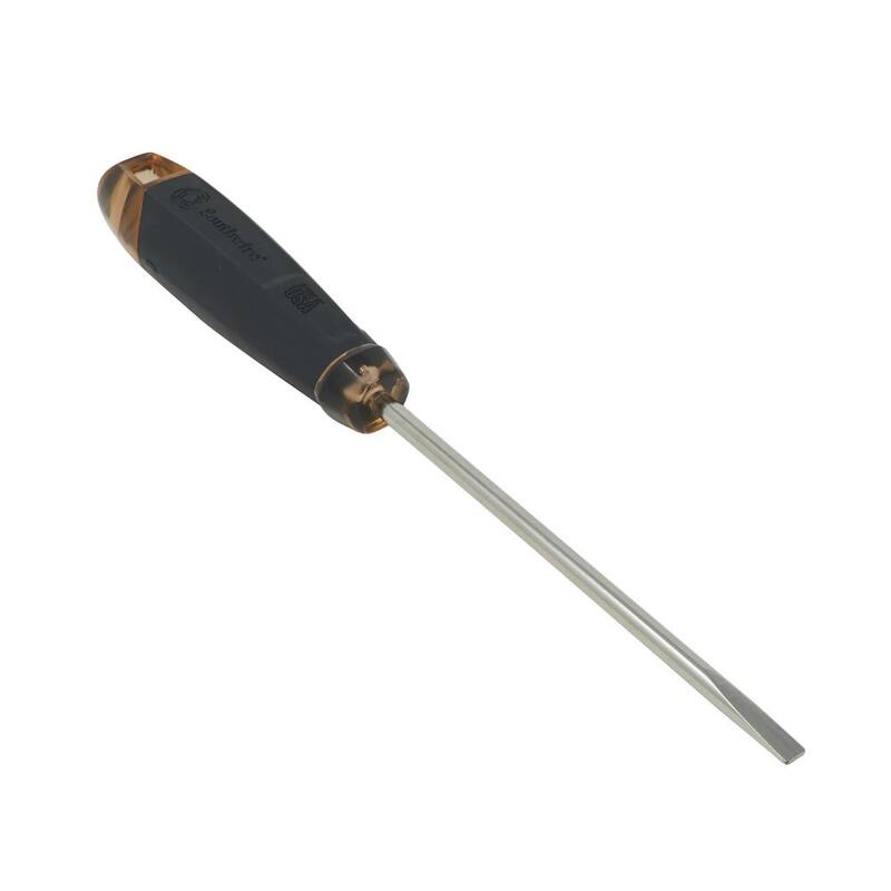Desarmador de punta plana de 3/16 pulg. con mango de 8 pulg. - 65139140