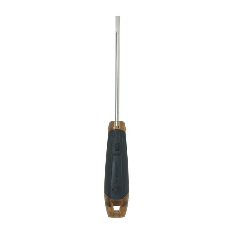 Desarmador de punta plana de 3/16 pulg. con mango de 8 pulg. - 65139140