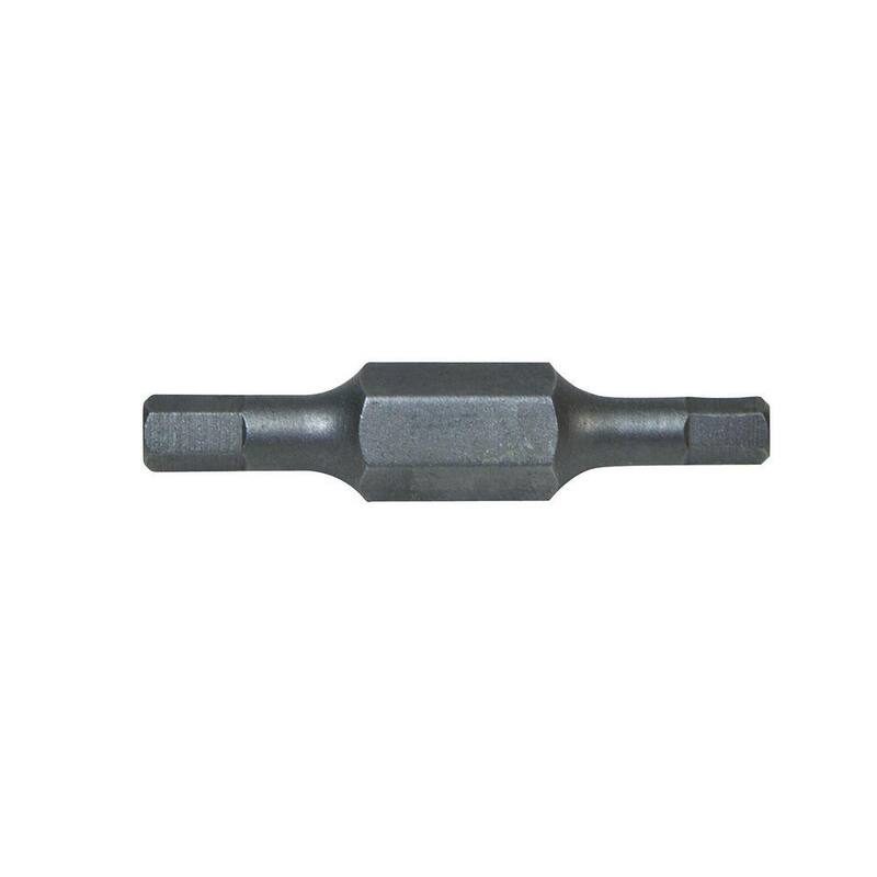 Herramientas Klein 1/8 pulg. y 9/64 pulg. Bits de repuesto hexagonales (2 piezas) - 32550