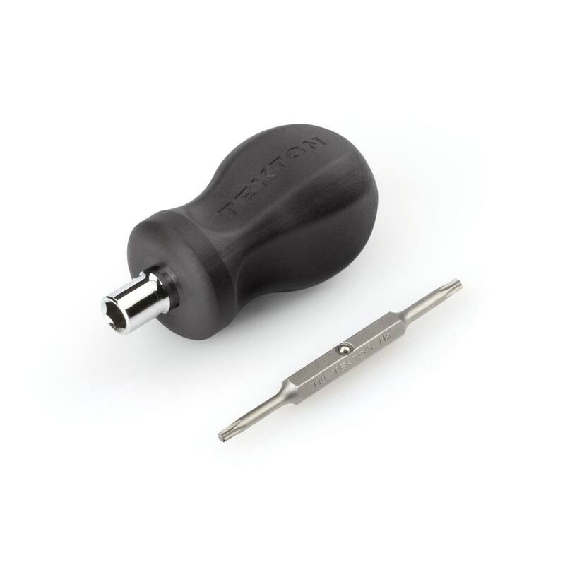 Destornillador Torx Stubby 3 en 1 (T10 x T15, Negro) - DMT13003